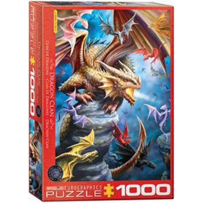 ΠΑΖΛ 1000ΤΜΧ DRAGON CLAN - ANNE STOKES ΠΑΖΛ 1000ΤΜΧ DRAGON CLAN - ANNE STOKES
