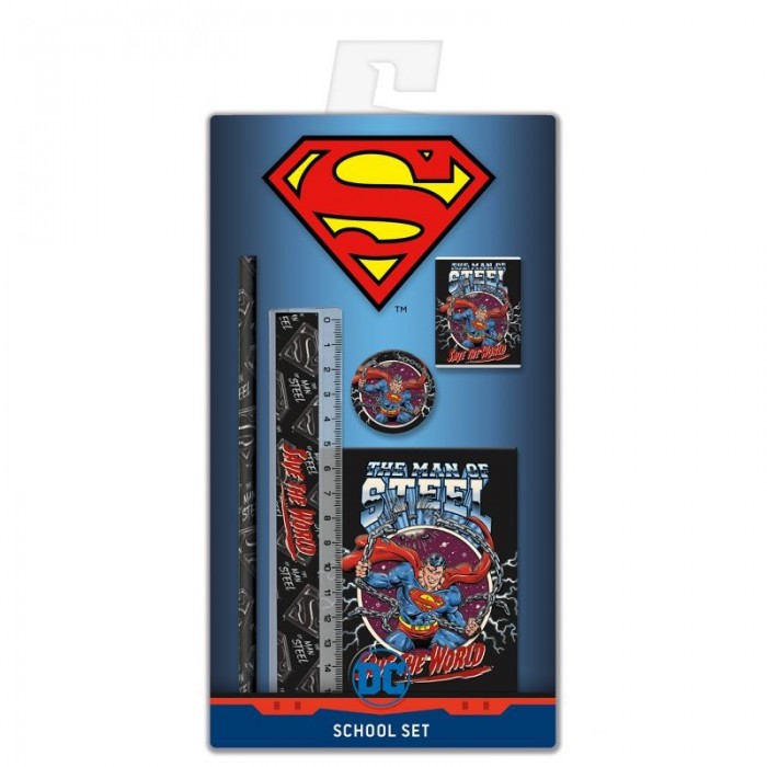 BLISTER ΓΡΑΦΙΚΩΝ SUPERMAN (225641 ΜΟΛΥΒΙ-ΞΥΣΤΡΑ-ΓΟΜΑ-ΧΑΡΑΚΑΣ-ΣΗΜΕΙΩΜΑΤΑΡΙΟ) BLISTER ΓΡΑΦΙΚΩΝ SUPERMAN (225641 ΜΟΛΥΒΙ-ΞΥΣΤΡΑ-ΓΟΜΑ-ΧΑΡΑΚΑΣ-ΣΗΜΕΙΩΜΑΤΑΡΙΟ)