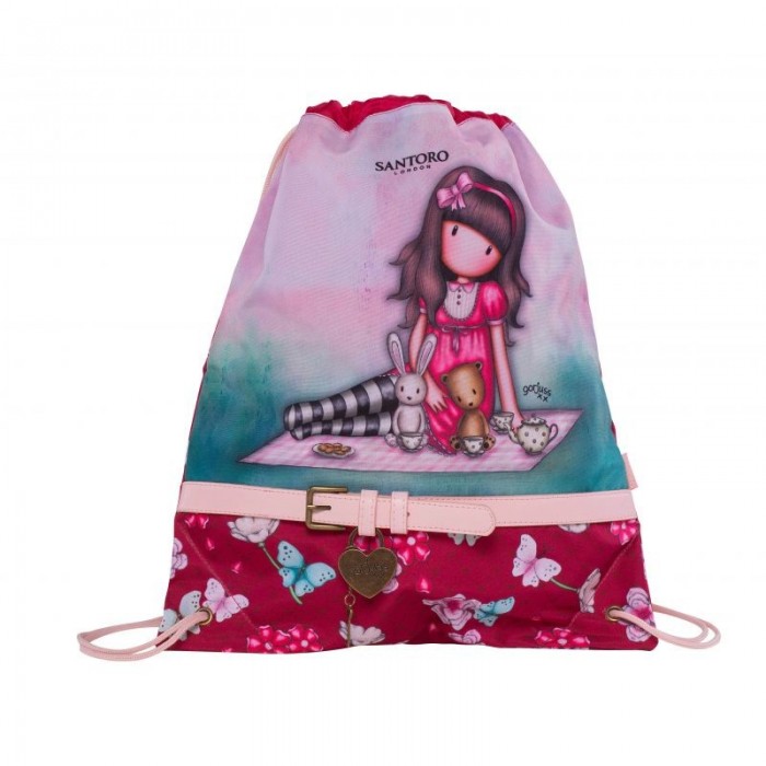 ΣΑΚΟΣ ΠΛΑΤΗΣ SANTORO GORJUSS FUCHSIA (227402)