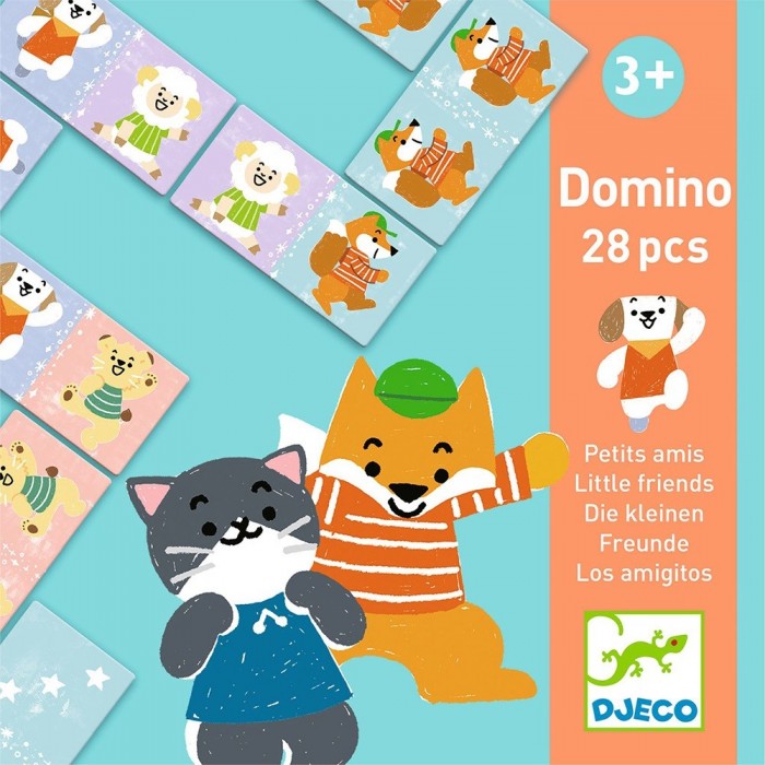 DJECO ΕΠΙΤΡΑΠΕΖΙΟ ΠΑΙΧΝΙΔΙ DOMINO LITTLE FRIENDS ΓΙΑ 2+ ΠΑΙΚΤΕΣ 3+ ΕΤΩΝ DJECO ΕΠΙΤΡΑΠΕΖΙΟ ΠΑΙΧΝΙΔΙ DOMINO LITTLE FRIENDS ΓΙΑ 2+ ΠΑΙΚΤΕΣ 3+ ΕΤΩΝ