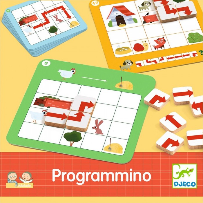 DJECO ΕΚΠΑΙΔΕΥΤΙΚΟ EDULUDO ΑΝΤΙΛΗΨΗΣ ΧΩΡΟΥ 'PROGRAMMINO' DJECO ΕΚΠΑΙΔΕΥΤΙΚΟ EDULUDO ΑΝΤΙΛΗΨΗΣ ΧΩΡΟΥ 'PROGRAMMINO'
