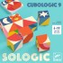 ΞΥΛΙΝΟ ΠΑΙΔΙΚΟ PUZZLE CUBOLOGIC 9PCS ΓΙΑ 6+ ΕΤΩΝ DJECO