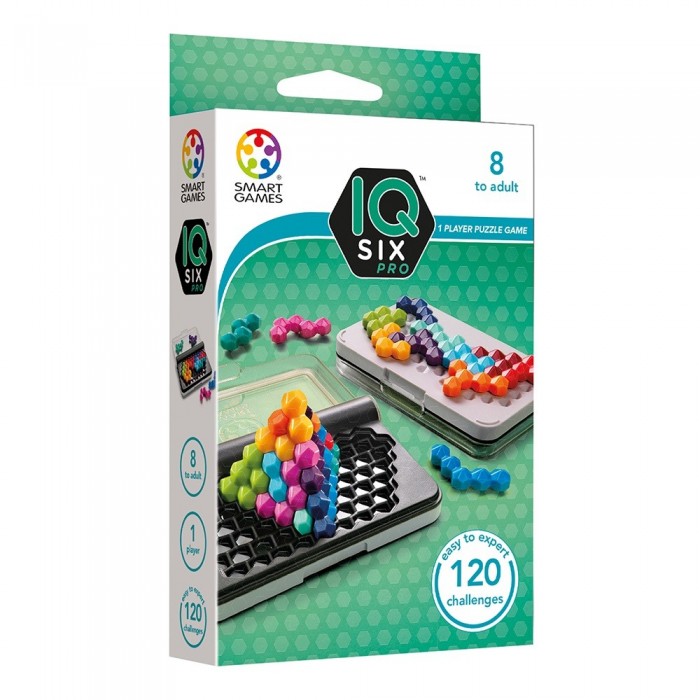 SMART GAMES ΕΠΙΤΡΑΠΕΖΙΟ ΠΑΙΧΝΙΔΙ IQ SIX PRO ΓΙΑ 1 ΠΑΙΚΤΗ 8+ ΕΤΩΝ SMART GAMES ΕΠΙΤΡΑΠΕΖΙΟ ΠΑΙΧΝΙΔΙ IQ SIX PRO ΓΙΑ 1 ΠΑΙΚΤΗ 8+ ΕΤΩΝ