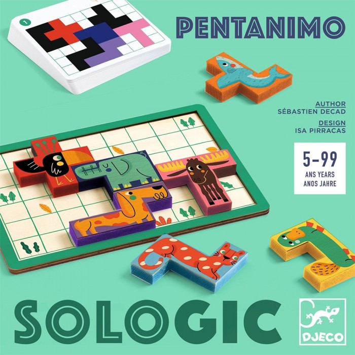 DJECO ΕΠΙΤΡΑΠΕΖΙΟ ΠΑΙΧΝΙΔΙ ΛΟΓΙΚΗΣ PENTANIMO DJECO ΕΠΙΤΡΑΠΕΖΙΟ ΠΑΙΧΝΙΔΙ ΛΟΓΙΚΗΣ PENTANIMO