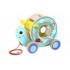 TOOKY TOY ΞΥΛΙΝΟ ΣΥΡΟΜΕΝΟ ΣΑΛΙΓΚΑΡΙ ΜΕ ΣΦΗΝΩΜΑΤΑ