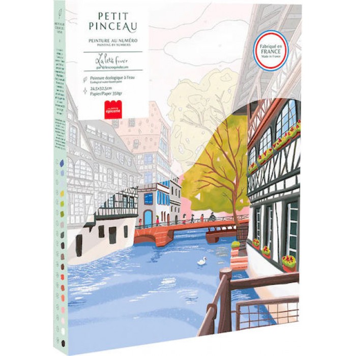 LA PETITE EPICERIE ΣΕΤ ΖΩΓΡΑΦΙΚΗΣ ΜΕ ΑΡΙΘΜΟΥΣ PETIT PINCEAU LA PETITE FRANCE