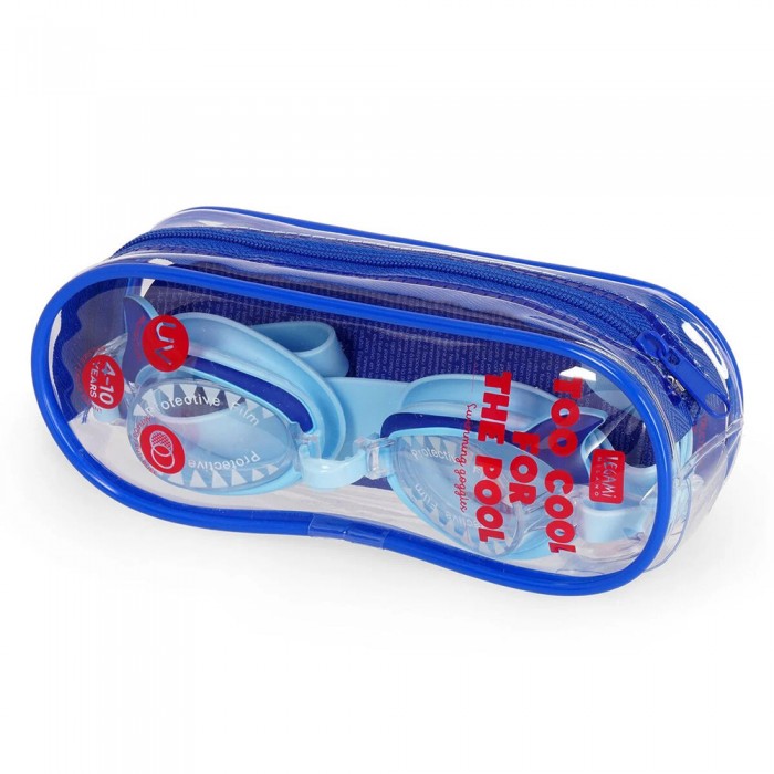 LEGAMI SWIMMING GOGGLES TOO COOL FOR THE POOL- SHARK LEGAMI SWIMMING GOGGLES TOO COOL FOR THE POOL- SHARK