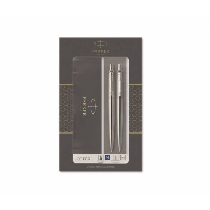 Parker Set Κασετίνα Δώρου Στυλό Jotter Core Duo Stainless Steel Ballpoint & Mechanical Pencil CT(1171.9026.08) Parker Set Κασετίνα Δώρου Στυλό Jotter Core Duo Stainless Steel Ballpoint & Mechanical Pencil CT(1171.9026.08)