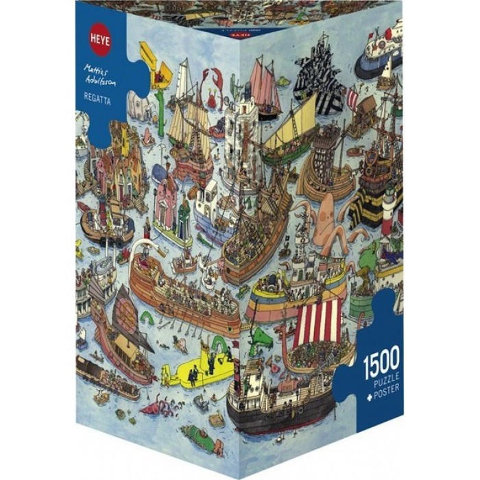 ΠΑΖΛ 1500 ΚΟΜΜΑΤΙΩΝ ADOLFSSON REGATTA ΣΕ ΤΡΙΓΩΝΙΚΟ ΚΟΥΤΙ 29891 HEYE ΠΑΖΛ 1500 ΚΟΜΜΑΤΙΩΝ ADOLFSSON REGATTA ΣΕ ΤΡΙΓΩΝΙΚΟ ΚΟΥΤΙ 29891 HEYE