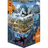 ΠΑΖΛ 1500 ΚΟΜΜΑΤΙΩΝ SUBMARINE FUN ΣΕ ΤΡΙΓΩΝΙΚΟ ΚΟΥΤΙ 29925 HEYE