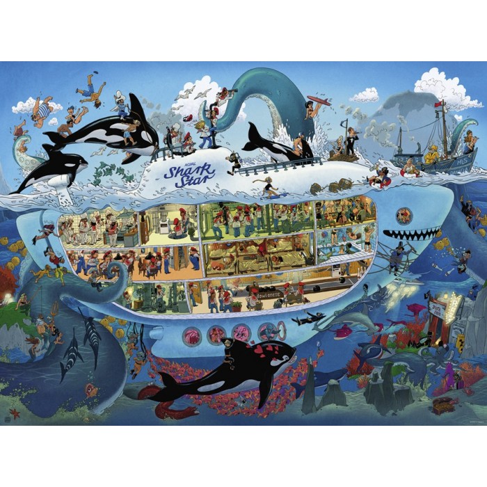 ΠΑΖΛ 1500 ΚΟΜΜΑΤΙΩΝ SUBMARINE FUN ΣΕ ΤΡΙΓΩΝΙΚΟ ΚΟΥΤΙ 29925 HEYE ΠΑΖΛ 1500 ΚΟΜΜΑΤΙΩΝ SUBMARINE FUN ΣΕ ΤΡΙΓΩΝΙΚΟ ΚΟΥΤΙ 29925 HEYE