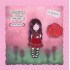SANTORO PINS- A SINGLE ROSE