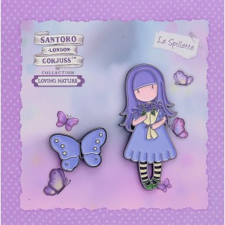 SANTORO PINS- SEND ME FLOWERS SANTORO PINS- SEND ME FLOWERS