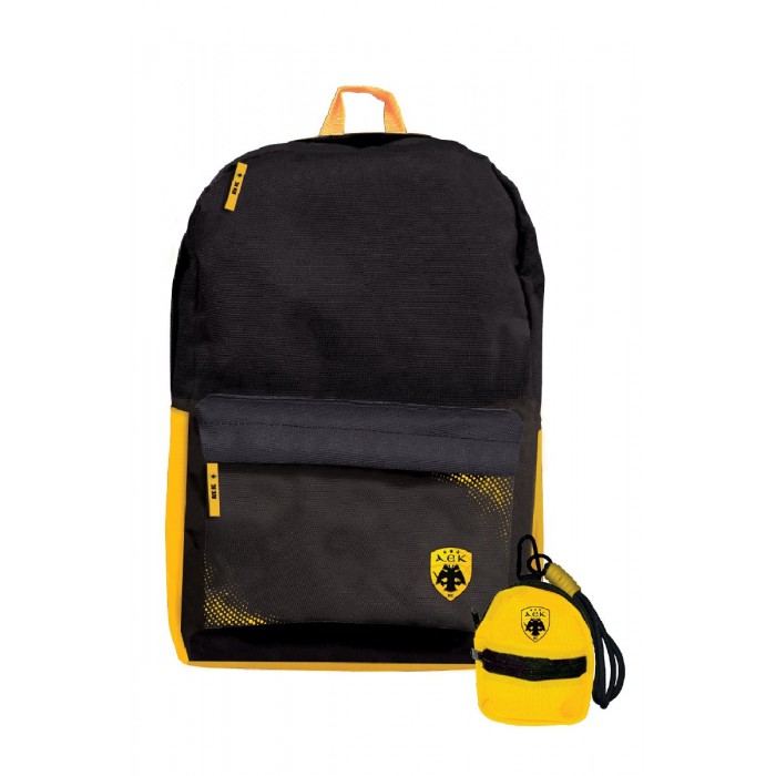 BLACK BACKPACK WITH WALLET - AEK BASKETBALL 6