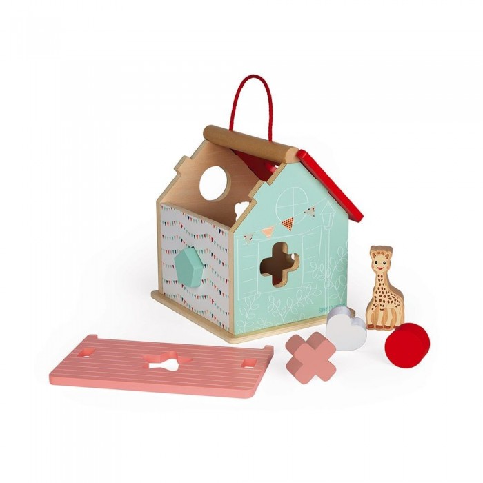 JANOD-SOPHIE LA GIRAFE - ΞΥΛΙΝΟ ΣΠΙΤΙ ΜΕ ΣΧΗΜΑΤΑ (J09505) JANOD-SOPHIE LA GIRAFE - ΞΥΛΙΝΟ ΣΠΙΤΙ ΜΕ ΣΧΗΜΑΤΑ (J09505)