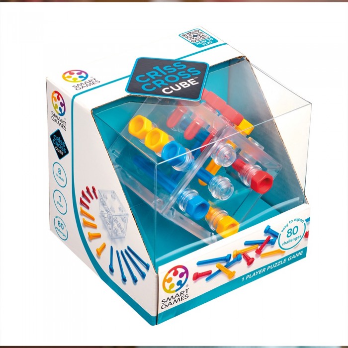 SMARTGAMES ΕΠΙΤΡΑΠΕΖΙΟ ΚΥΒΟΣ CRISS CROSS CUBE (152494) SMARTGAMES ΕΠΙΤΡΑΠΕΖΙΟ ΚΥΒΟΣ CRISS CROSS CUBE (152494)