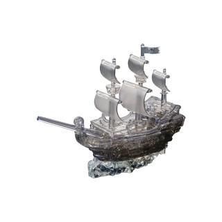 CRYSTAL PUZZLE 3D ΠΕΙΡΑΤΙΚΟ ΚΑΡΑΒΙ ΜΑΥΡΟ 101 ΤΜΧ (91106)