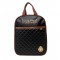 Harry Potter Quilted Backpack Black & Tan (SLHP366) Harry Potter Quilted Backpack Black & Tan (SLHP366)