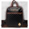 Harry Potter Quilted Backpack Black & Tan (SLHP366) Harry Potter Quilted Backpack Black & Tan (SLHP366)