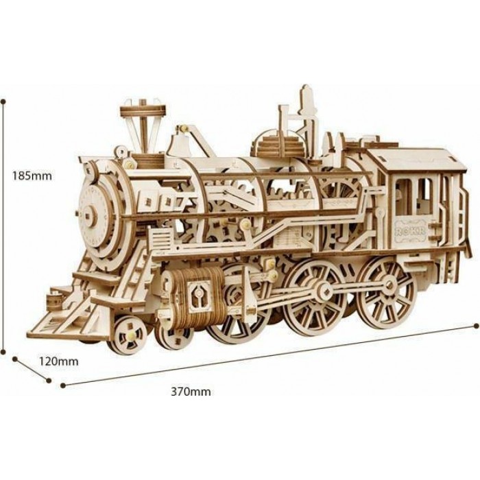 ΞΥΛΙΝΟ 3D PUZZLE ROBOTIME LOCOMOTIVE (LK701) ΞΥΛΙΝΟ 3D PUZZLE ROBOTIME LOCOMOTIVE (LK701)