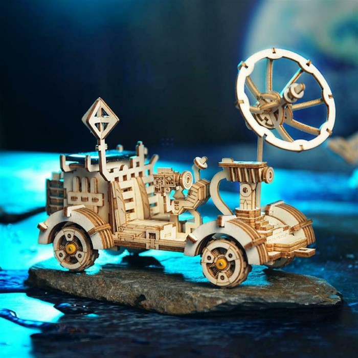 ΞΥΛΙΝΟ 3D PUZZLE ROBOTIME RAMBLER ROVER (LS401) ΞΥΛΙΝΟ 3D PUZZLE ROBOTIME RAMBLER ROVER (LS401)