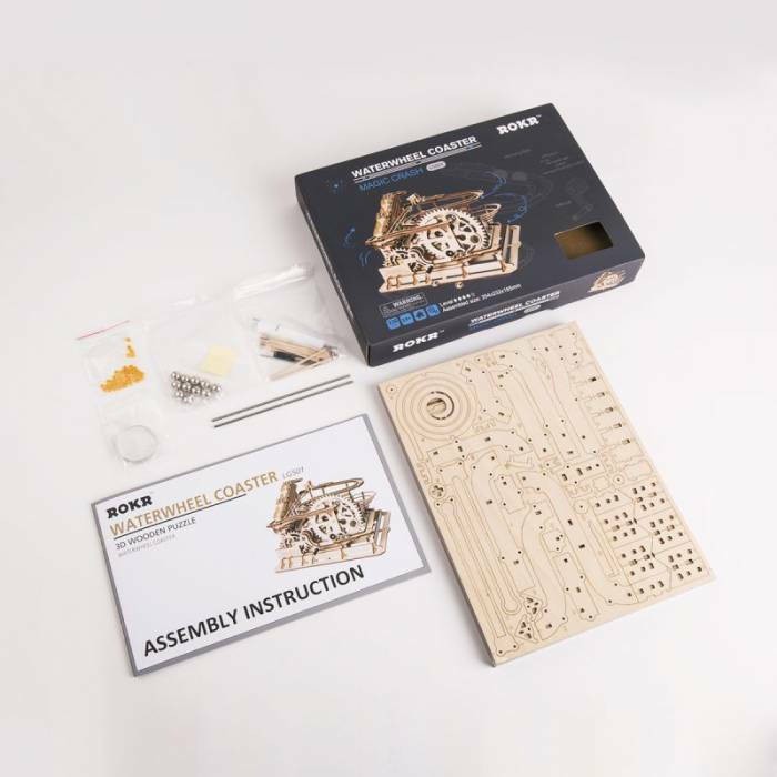 ΞΥΛΙΝΟ 3D PUZZLE ROBOTIME MARBLE PARKOUR (LG501) ΞΥΛΙΝΟ 3D PUZZLE ROBOTIME MARBLE PARKOUR (LG501)