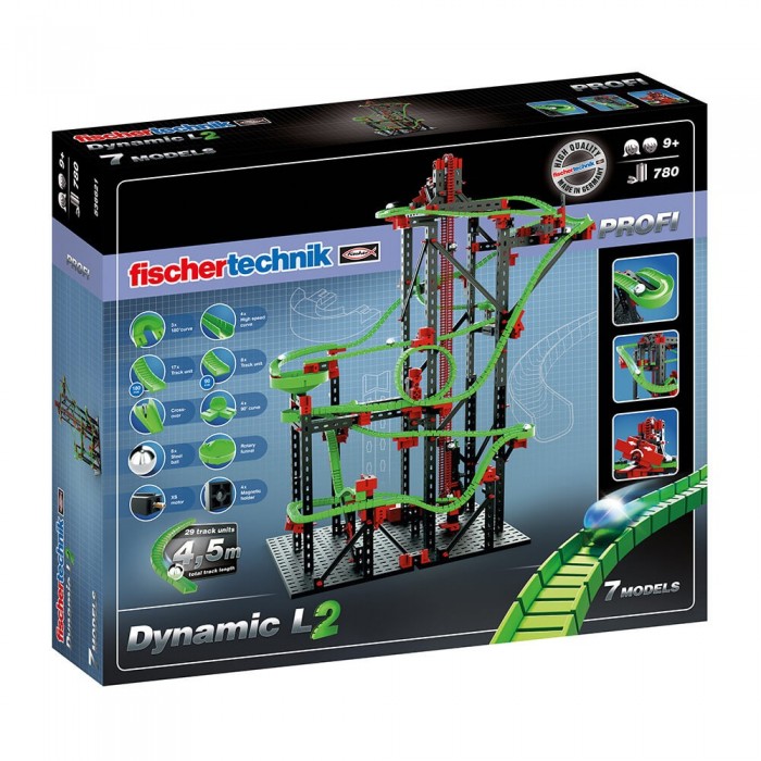 FISCHER TECHNIK PROFI DYNAMIC L2 MARBLE RUN (F536621) FISCHER TECHNIK PROFI DYNAMIC L2 MARBLE RUN (F536621)