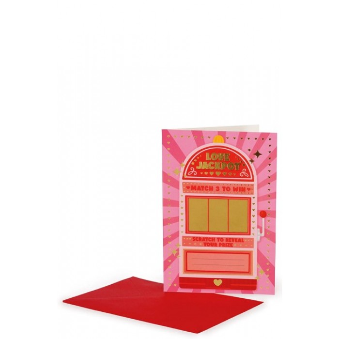 LEGAMI ΚΑΡΤΑ SCRATCH OFF-LOVE JACKPOT LOVE AND FRIENDSHIP