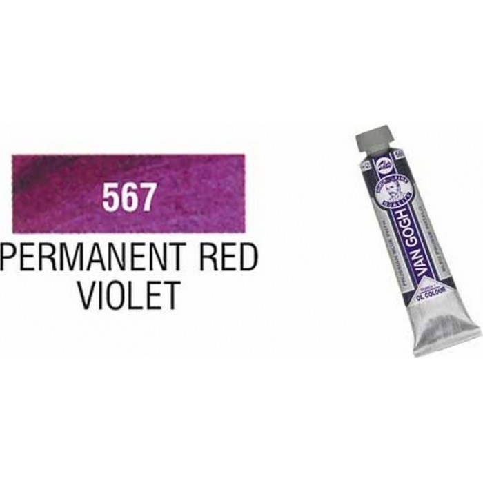 TALENS VAN GOGH ΧΡΩΜΑ ΛΑΔΙΟΥ 567 PERMANENT RED VIOLET 20ml TALENS VAN GOGH ΧΡΩΜΑ ΛΑΔΙΟΥ 567 PERMANENT RED VIOLET 20ml