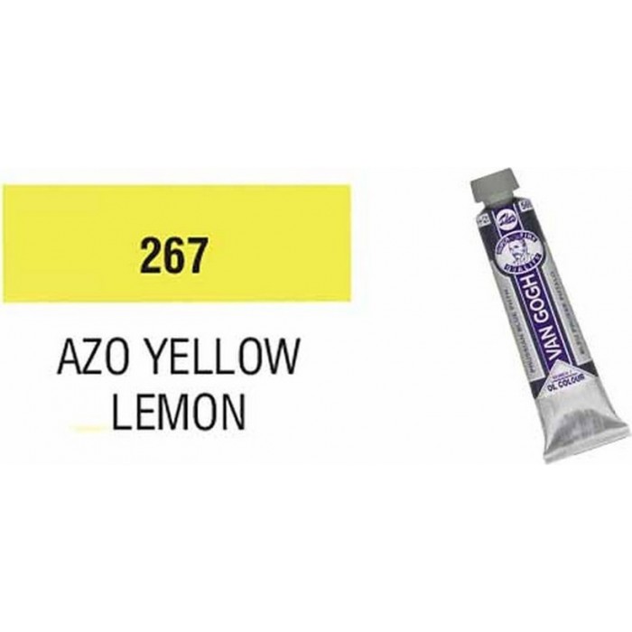 TALENS VAN GOGH ΧΡΩΜΑ ΛΑΔΙΟΥ 267 AZO YELLOW LEMON 20ml TALENS VAN GOGH ΧΡΩΜΑ ΛΑΔΙΟΥ 267 AZO YELLOW LEMON 20ml