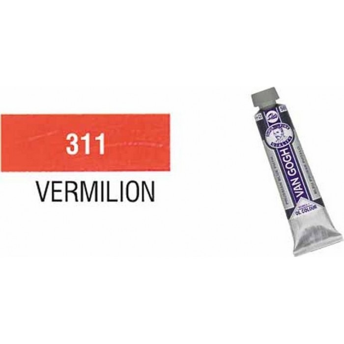 TALENS VAN GOGH ΧΡΩΜΑ ΛΑΔΙΟΥ 311 VERMILION 20ml TALENS VAN GOGH ΧΡΩΜΑ ΛΑΔΙΟΥ 311 VERMILION 20ml