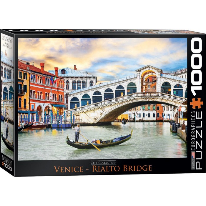 ΠΑΖΛ 1000 ΤΕΜ. VENICE RIALTO BRIDGE (6000-0766) EUROGRAPHICS ΠΑΖΛ 1000 ΤΕΜ. VENICE RIALTO BRIDGE (6000-0766) EUROGRAPHICS
