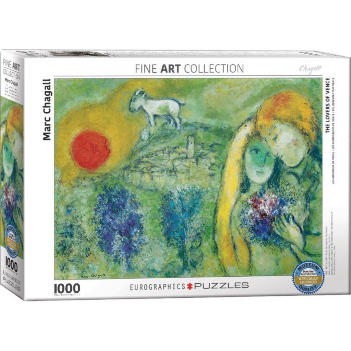 ΠΑΖΛ 1000 ΤΕΜ. THE LOVERS OF VENCE by MARC CHAGALL (6000-0848) EUROGRAPHICS