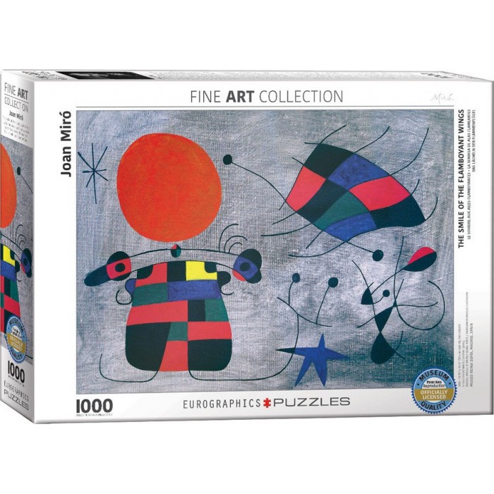 ΠΑΖΛ 1000 ΤΕΜ. SMILE OF THE FLAMBOYANT WINGS by JOAN MIRO (6000-0856) EUROGRAPHICS ΠΑΖΛ 1000 ΤΕΜ. SMILE OF THE FLAMBOYANT WINGS by JOAN MIRO (6000-0856) EUROGRAPHICS