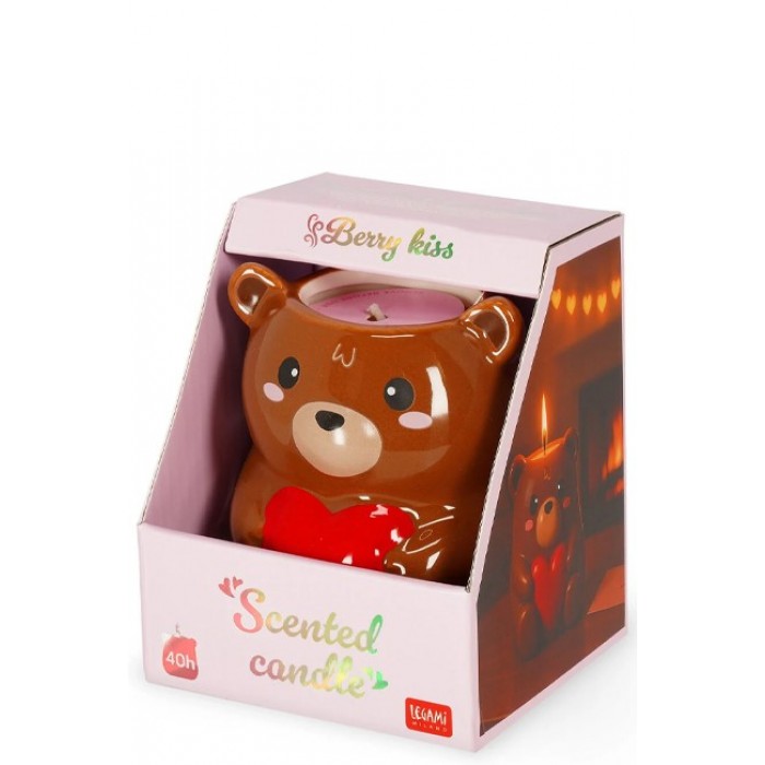 LEGAMI ΚΕΡΙ ΑΡΩΜΑΤΙΚΟ TEDDY BEAR BERRY KISS LEGAMI ΚΕΡΙ ΑΡΩΜΑΤΙΚΟ TEDDY BEAR BERRY KISS