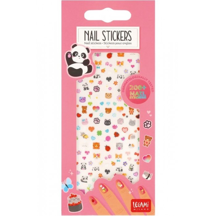 LEGAMI NAIL STICKERS CUTE ANIMALS 