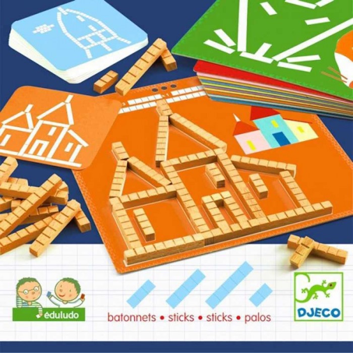 DJECO ΕΚΠΑΙΔΕΥΤΙΚΟ ΠΑΙΧΝΙΔΙ ΣΥΝΘΕΣΗΣ ΕΙΚΟΝΑΣ-ΑΡΙΘΜΗΣΗΣ ΜΕ ΞΥΛΑΚΙΑ 08356 DJECO ΕΚΠΑΙΔΕΥΤΙΚΟ ΠΑΙΧΝΙΔΙ ΣΥΝΘΕΣΗΣ ΕΙΚΟΝΑΣ-ΑΡΙΘΜΗΣΗΣ ΜΕ ΞΥΛΑΚΙΑ 08356