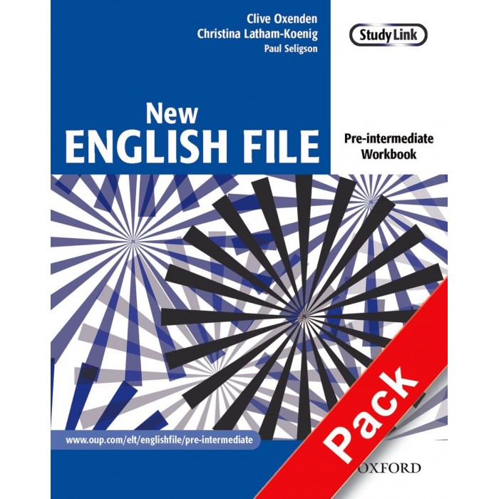 NEW ENGLISH FILE PRE-INTERMEDIATE WORKBOOK WITH KEY (MULTI-ROM)