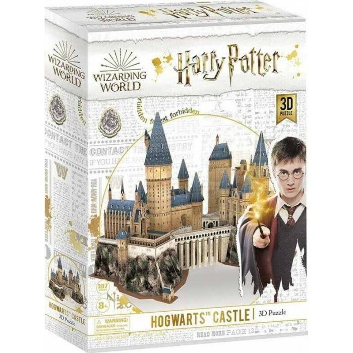 HARRY POTTER HOGWARTS CASTLE ΠΑΖΛ 3D 197 ΤΕΜ. (DS1013H) HARRY POTTER HOGWARTS CASTLE ΠΑΖΛ 3D 197 ΤΕΜ. (DS1013H)