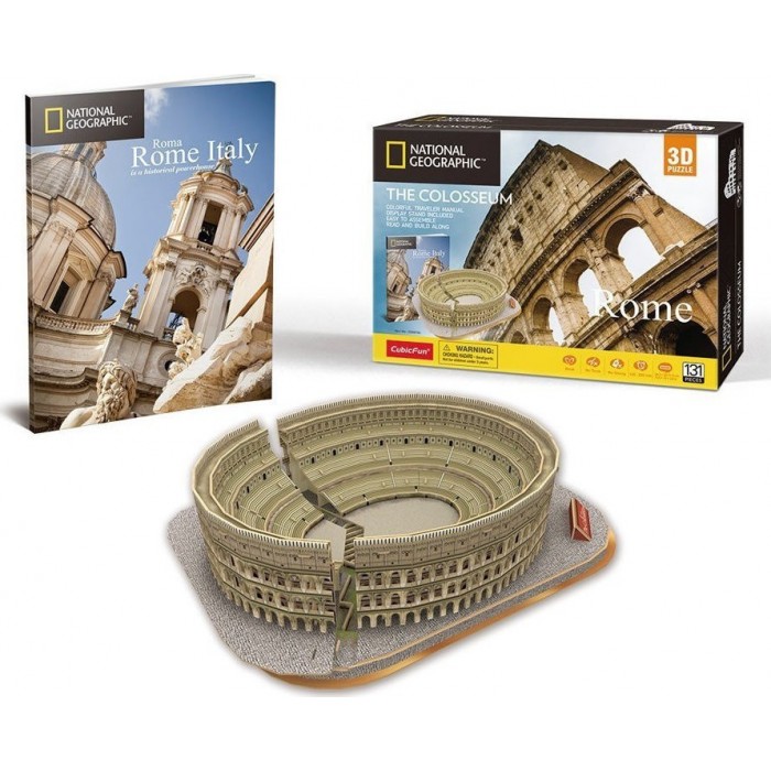 CUBINFUN 3D ΠΑΖΛ NATIONAL GEOGRAPHIC ΚΟΛΟΣΣΑΙΟ 131 ΤΕΜ (DS0976h) CUBINFUN 3D ΠΑΖΛ NATIONAL GEOGRAPHIC ΚΟΛΟΣΣΑΙΟ 131 ΤΕΜ (DS0976h)