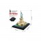 ΠΑΖΛ 3D STATUE OF LIBERTY WITH LED 37 ΤΕΜ. (L505h) CUBIN FUN ΠΑΖΛ 3D STATUE OF LIBERTY WITH LED 37 ΤΕΜ. (L505h) CUBIN FUN