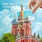 ΠΑΖΛ 3D ST. BASIL'S CATHEDRAL WITH LED 224 ΤΕΜ (L519h) CUBIN FUN ΠΑΖΛ 3D ST. BASIL'S CATHEDRAL WITH LED 224 ΤΕΜ (L519h) CUBIN FUN