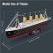 ΠΑΖΛ 3D TITANIC WITH LED 226 ΤΕΜ. (L521h) CUBIN FIN ΠΑΖΛ 3D TITANIC WITH LED 226 ΤΕΜ. (L521h) CUBIN FIN