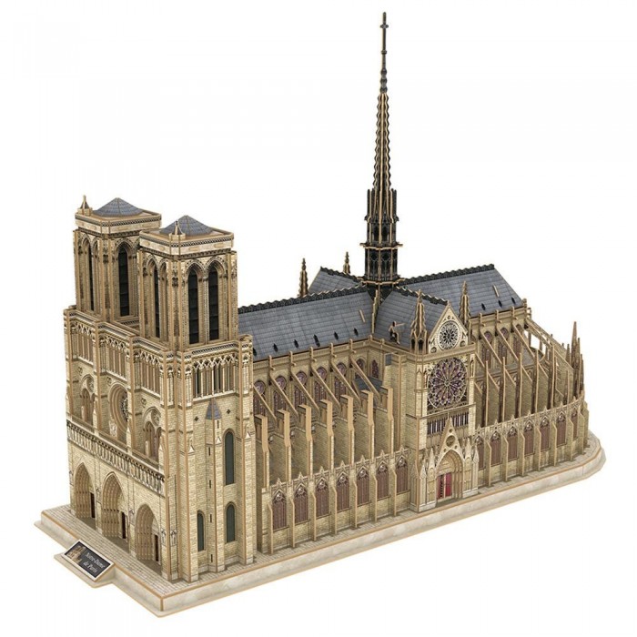 ΠΑΖΛ 3D NOTRE DAME DE PARIS 293 ΤΕΜ. (MC260h) CUBIN FUN ΠΑΖΛ 3D NOTRE DAME DE PARIS 293 ΤΕΜ. (MC260h) CUBIN FUN
