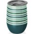 ΠΟΤΗΡΙ ΘΕΡΜΟΣ ΑΠΟ ΑΝΟΞΕΙΔΩΤΟ ΑΤΣΑΛΙ CHIC MIC BIOLOCO 400ml GREEN BLUE STRIPES (BEO109)