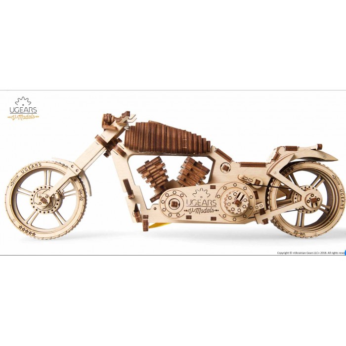UGEARS ΜΟΤΟΣΥΚΛΕΤΑ VM-02 ΞΥΛΙΝΟ ΜΗΧΑΝΙΚΟ 3D ΠΑΖΛ (12082) UGEARS ΜΟΤΟΣΥΚΛΕΤΑ VM-02 ΞΥΛΙΝΟ ΜΗΧΑΝΙΚΟ 3D ΠΑΖΛ (12082)