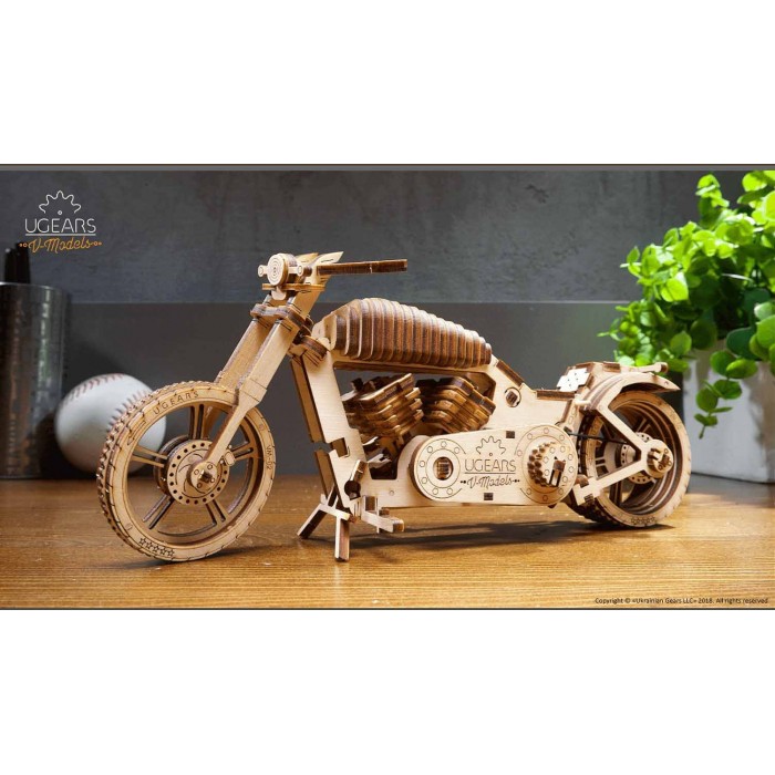 UGEARS ΜΟΤΟΣΥΚΛΕΤΑ VM-02 ΞΥΛΙΝΟ ΜΗΧΑΝΙΚΟ 3D ΠΑΖΛ (12082) UGEARS ΜΟΤΟΣΥΚΛΕΤΑ VM-02 ΞΥΛΙΝΟ ΜΗΧΑΝΙΚΟ 3D ΠΑΖΛ (12082)