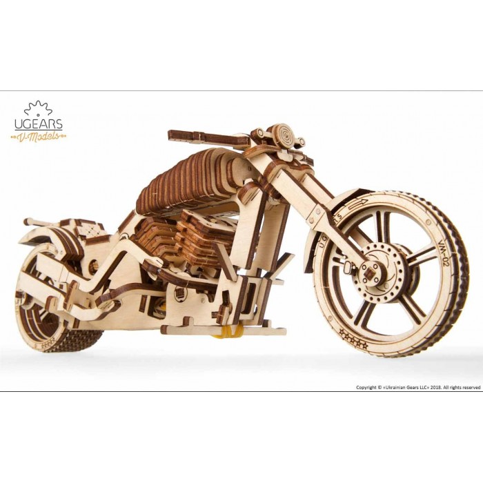 UGEARS ΜΟΤΟΣΥΚΛΕΤΑ VM-02 ΞΥΛΙΝΟ ΜΗΧΑΝΙΚΟ 3D ΠΑΖΛ (12082) UGEARS ΜΟΤΟΣΥΚΛΕΤΑ VM-02 ΞΥΛΙΝΟ ΜΗΧΑΝΙΚΟ 3D ΠΑΖΛ (12082)