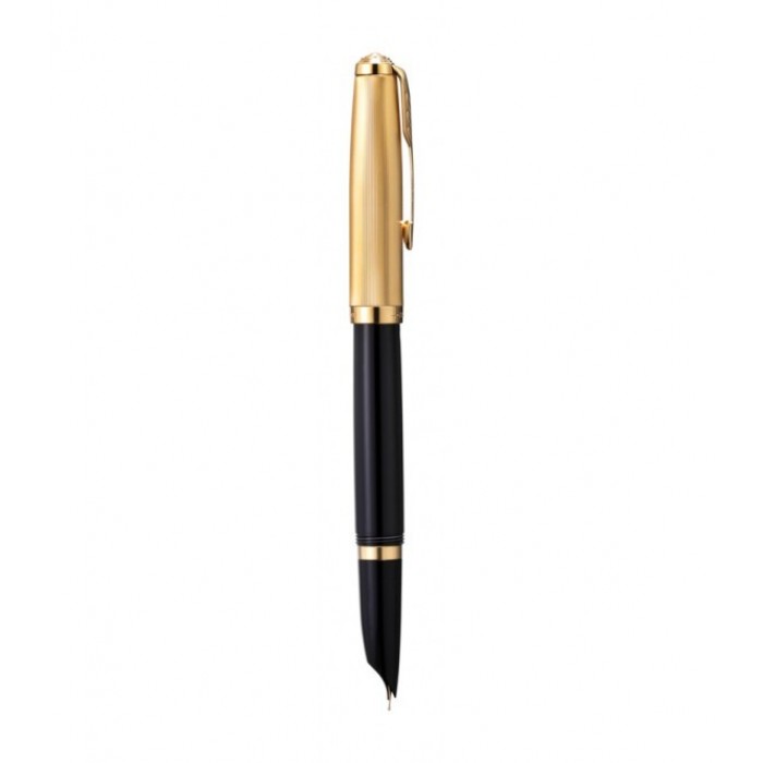 ΠΕΝΑ PARKER 51 PREMIUM BLACK GT FOUNTAIN PEN M (MEDIUM) 18K 2123512