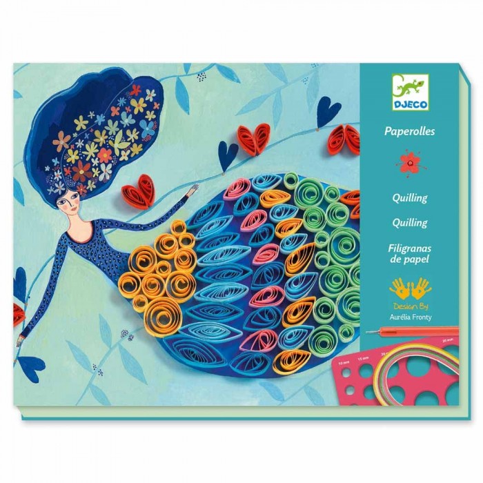 DJECO ΧΑΡΤΟΠΛΕΚΤΙΚΗ QUILLING DJECO ΧΑΡΤΟΠΛΕΚΤΙΚΗ QUILLING
